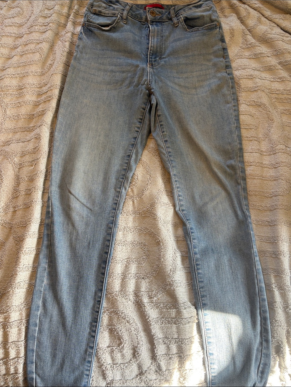 Jennifer Lopez Light Blue Skinny Jeans